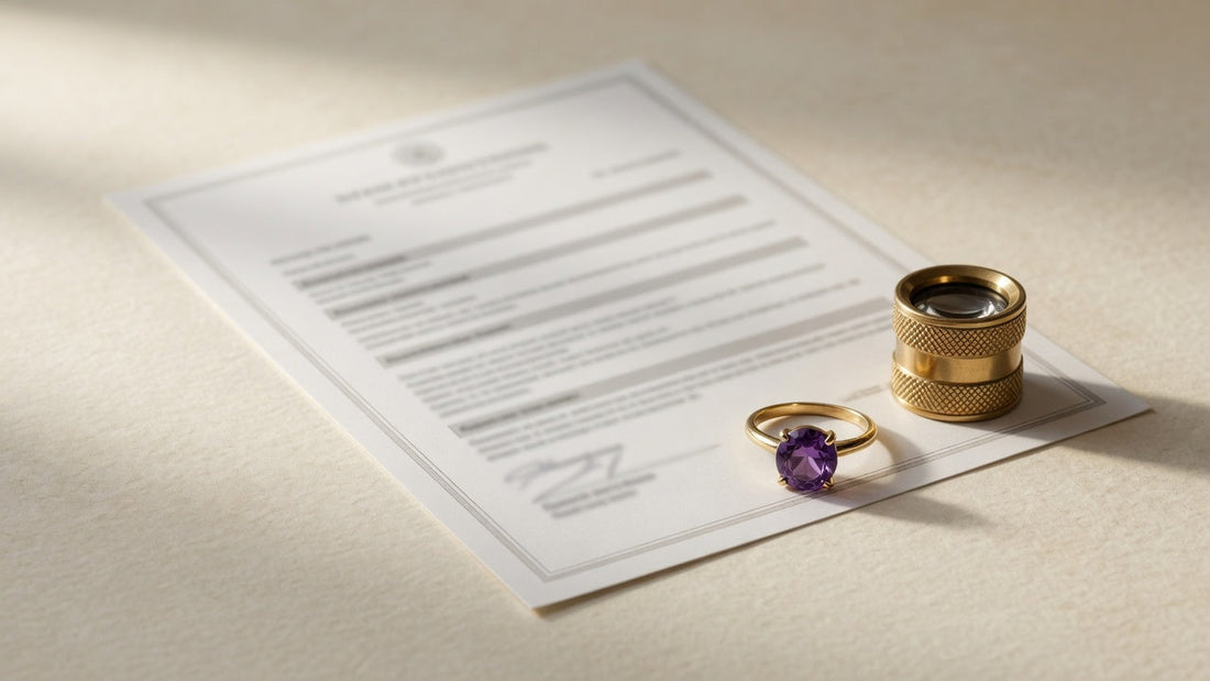 How to Read a Jewelry Appraisal (and What a Lab Certificate Adds)