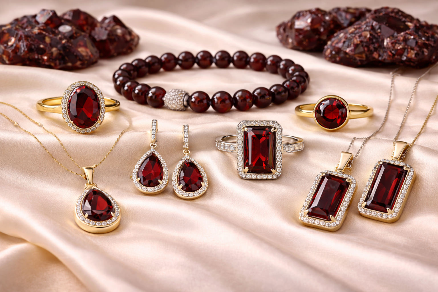 Garnet Jewelry