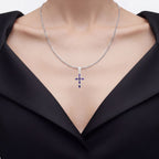 Amethyst Pendant 0.88 Carats Sterling Silver