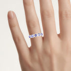 Tanzanite Ring 1.14 Carats Sterling Silver