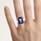 Amethyst Ring 11.4 Carats Sterling Silver