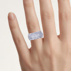 Tanzanite Ring 2.06 Carats Sterling Silver
