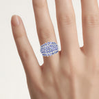 Tanzanite Ring 2.26 Carats Sterling Silver
