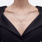 Morganite Pendant With Diamonds 3.58 Carats 14K Rose Gold
