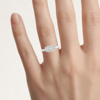 Diamond Ring 0.26 Carats 14K White Gold