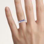 Tanzanite Ring 1.1 Carats Sterling Silver