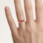 Ruby Ring 1.12 Carats 14K Yellow Gold
