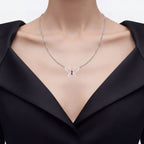 Ruby Butterfly Pendant 0.08 Carats Sterling Silver