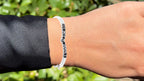 Black Diamond Bracelet 2.26 Carats Sterling Silver