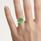 Chrome Diopside Ring 1.9 Carats Sterling Silver