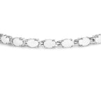 Opal Tennis Bracelet 6.8 Carats Sterling Silver