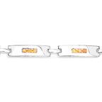 Yellow Sapphire Tennis Bracelet 2.5 Carats Sterling Silver