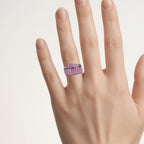 Ruby Ring 2.3 Carats Sterling Silver