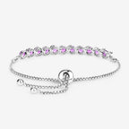 Amethyst Bracelet 2.62 Carats Sterling Silver