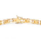 Aquamarine Bracelet White Diamonds 6.5 Carats 14K Gold Plated Silver