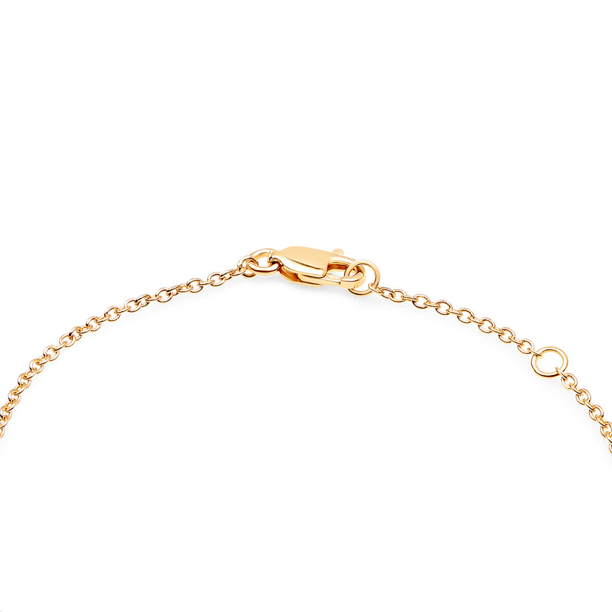 Blue Sapphire Bracelet 0.22 Carats Gold Plated Silver