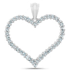 Blue Topaz Pendant 2.08 Carats Sterling Silver