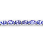 Tanzanite Bracelet 2.28 Carats Sterling Silver