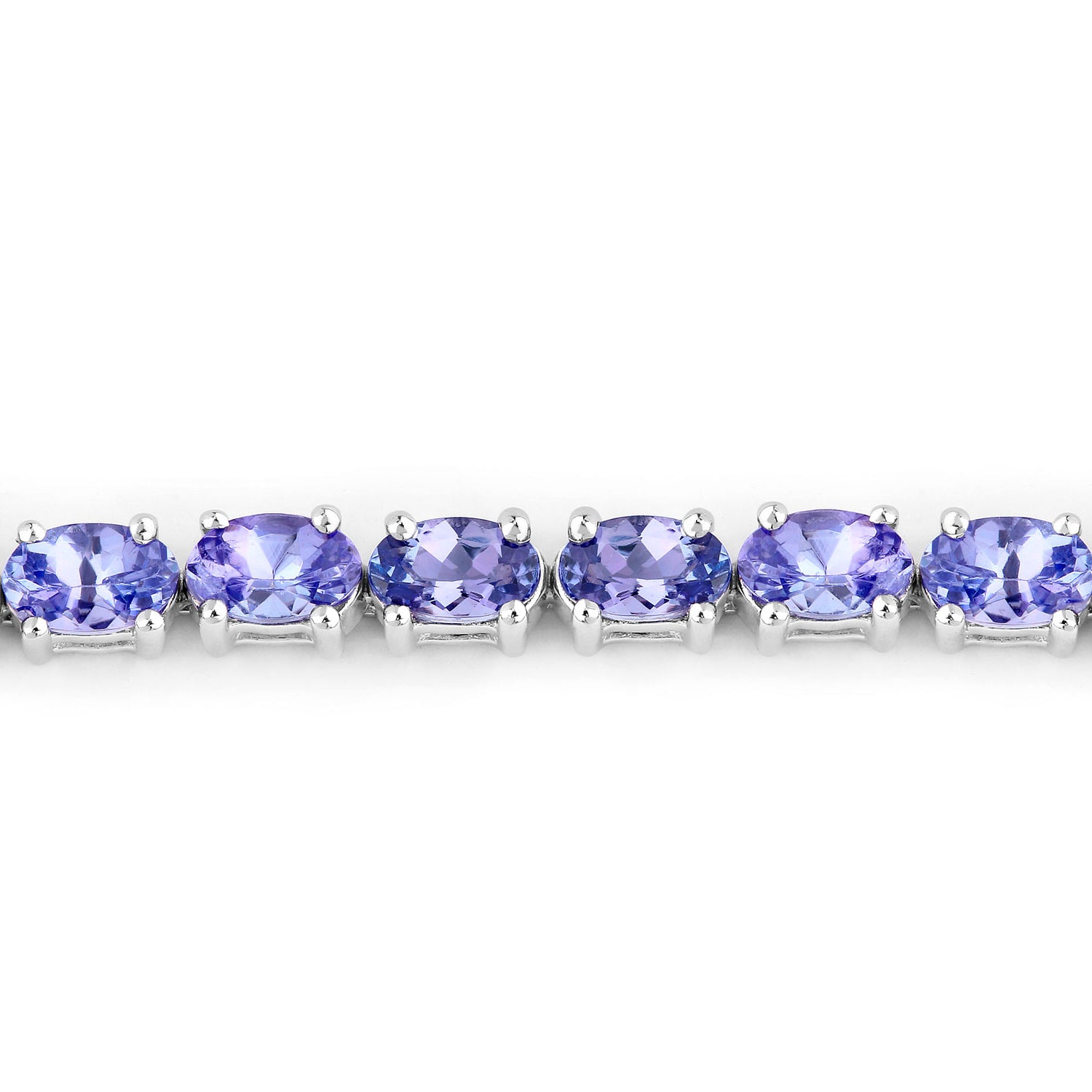 Tanzanite Bracelet 2.28 Carats Sterling Silver