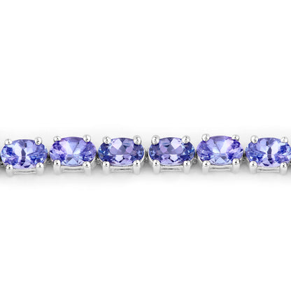 Tanzanite Bracelet 2.28 Carats Sterling Silver