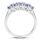 Tanzanite Ring 0.94 Carats Sterling Silver