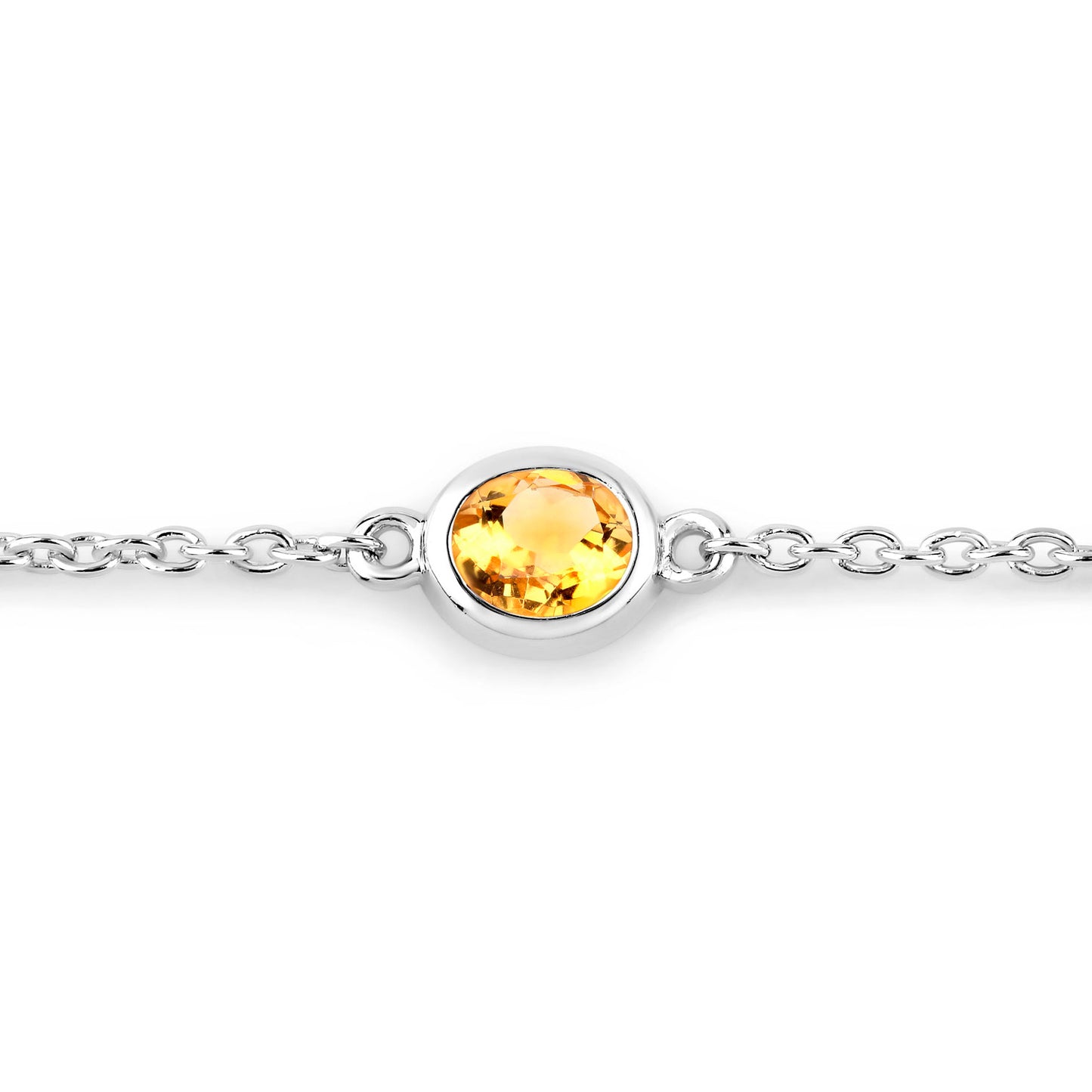 Natural Mixed Gemstones Bracelet 1.76 Carats Sterling Silver