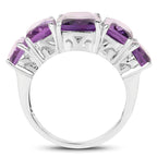 Amethyst Ring 11 Carats Sterling Silver