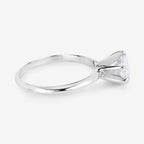 Diamond Ring 1 Carats 14K White Gold