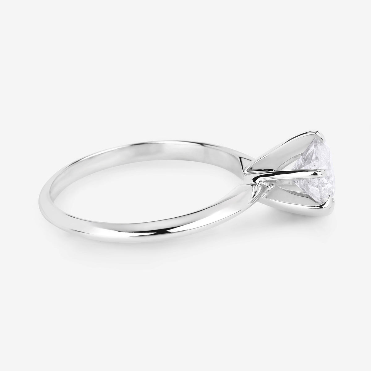 Diamond Ring 1 Carats 14K White Gold