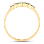 Alexandrite Ring 0.64 Carats 18K Yellow Gold