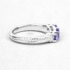 Tanzanite Ring 1.1 Carats Sterling Silver