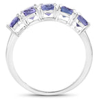Tanzanite Ring 2.64 Carats Sterling Silver