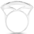 Multicolor Sapphire Ring 1.02 Carats Sterling Silver