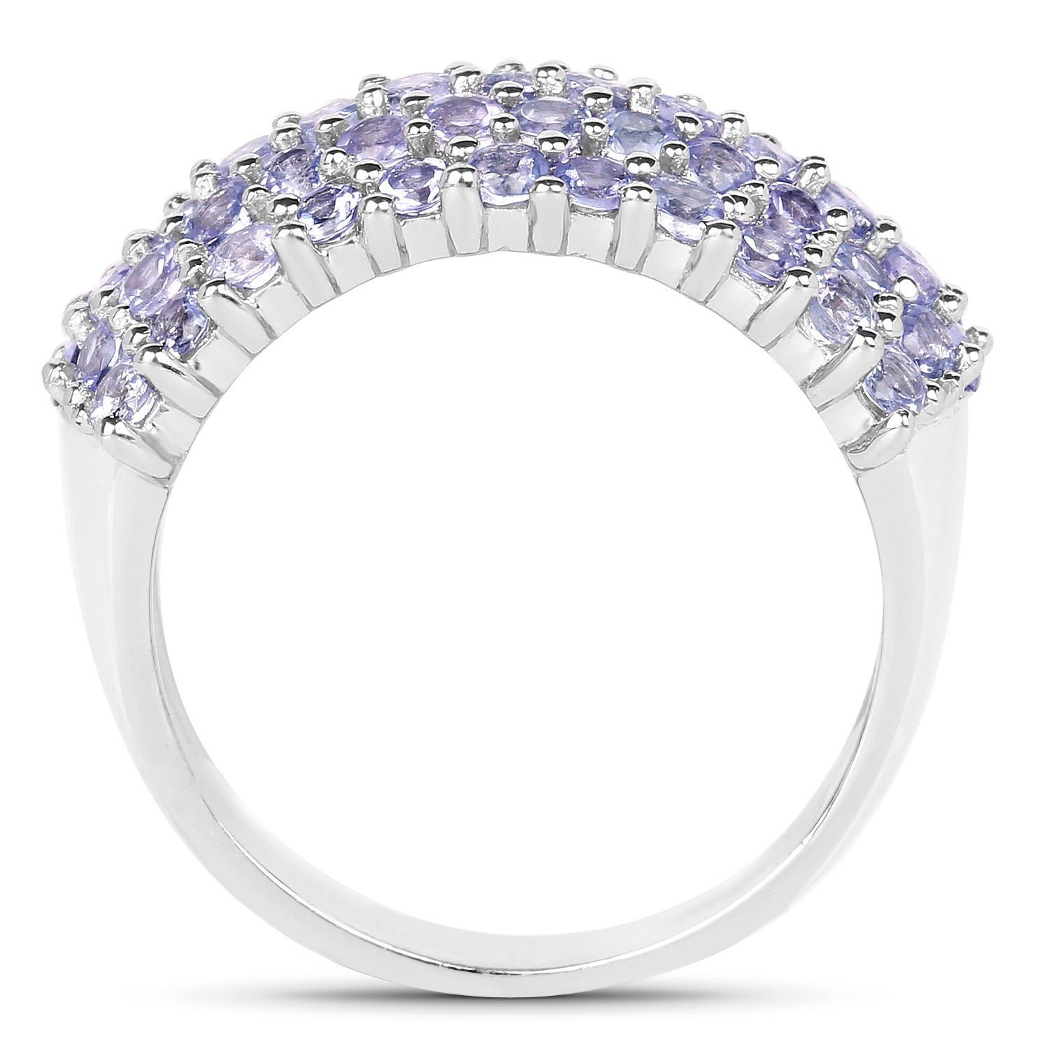 Tanzanite Ring 2.06 Carats Sterling Silver