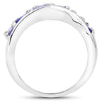 Tanzanite Ring 2.04 Carats Sterling Silver