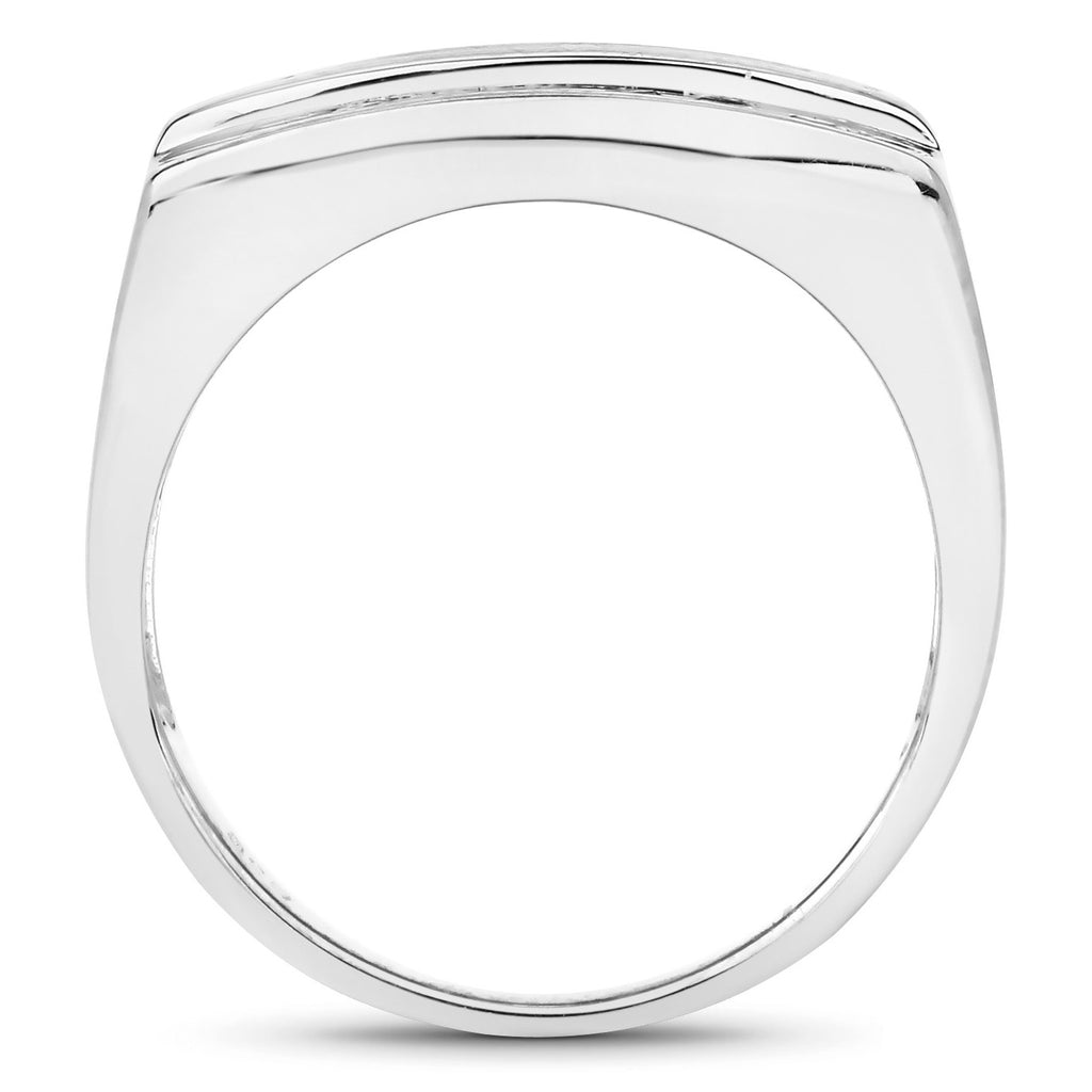 Multicolor Sapphire Ring 1.22 Carats Sterling Silver