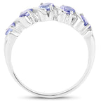 Tanzanite Ring 1.14 Carats Sterling Silver
