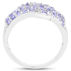 Tanzanite Ring 1.56 Carats Sterling Silver