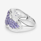 Tanzanite Ring 1.68 Carats Sterling Silver