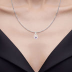 Amethyst Mom Pendant 0.14 Carats Sterling Silver
