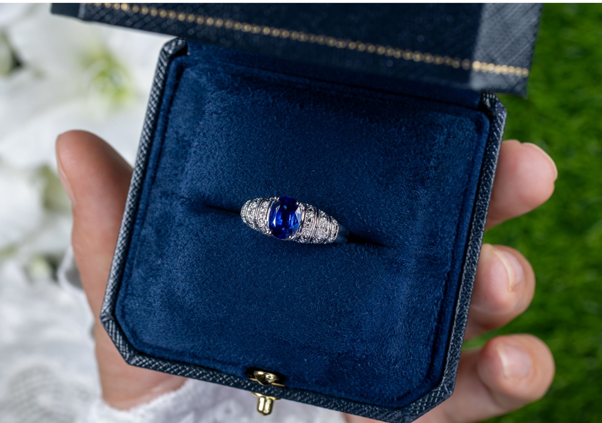 Kyanite Ring 1.39 Carats Sterling Silver