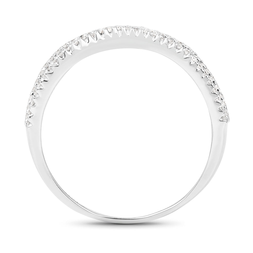 Diamond Ring 0.44 Carats 14K White Gold