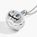 Blue Topaz Jack-o'-Lantern Pendant 0.16 Carats Sterling Silver