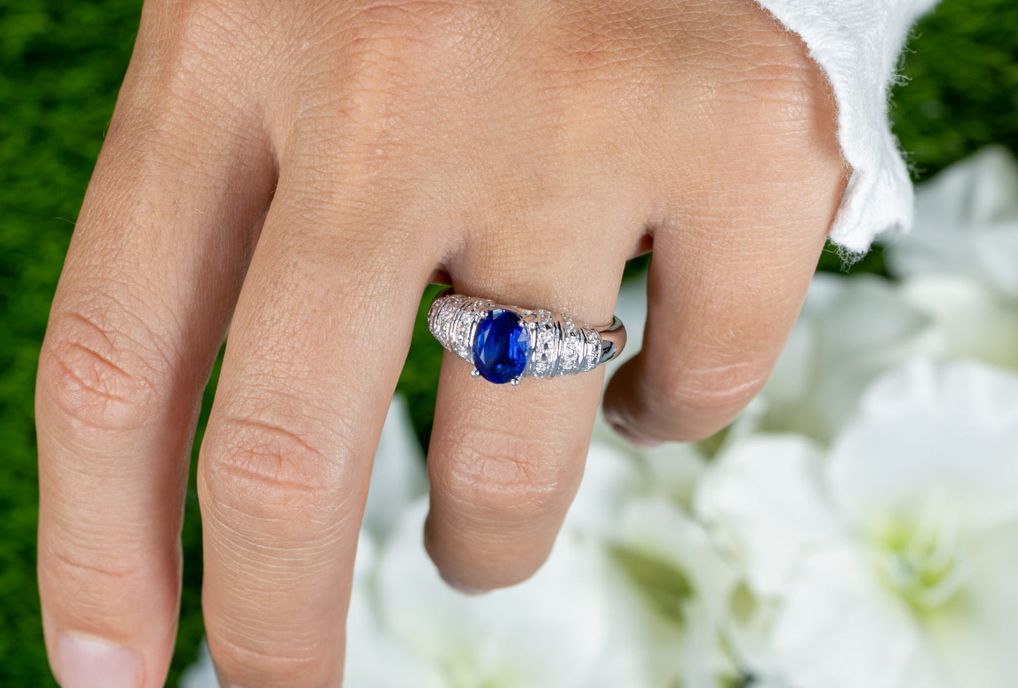 Kyanite Ring 1.39 Carats Sterling Silver