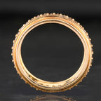 Light Brown Diamond Eternity Ring 1.05 Carats 9K Yellow Gold