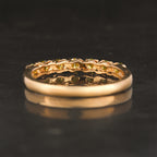 Yellow Diamond Ring 0.31 Carats 9K Yellow Gold