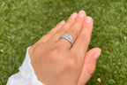 IGI Certified Diamond Ring 1 Carats Total Platinum