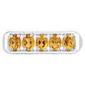Citrine Ring 0.78 Carats Sterling Silver