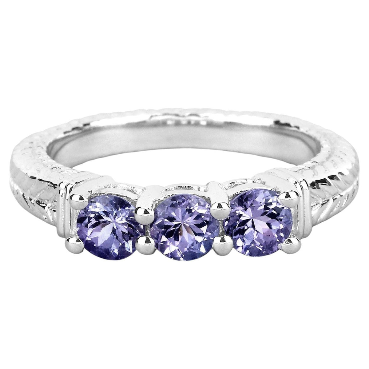 Tanzanite Ring 1.1 Carats Sterling Silver