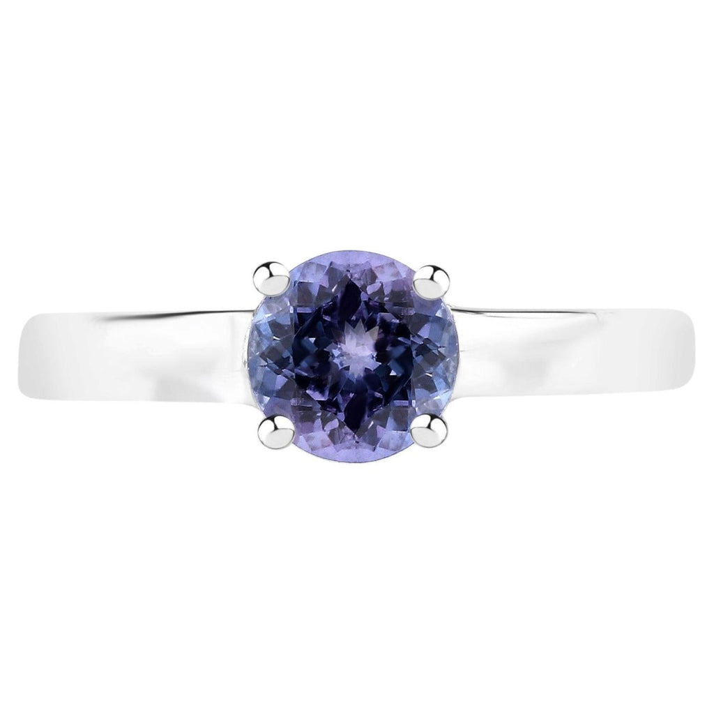 Tanzanite Ring 0.94 Carats Sterling Silver